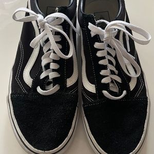 Van Black Suede Old Skool Sz. 10